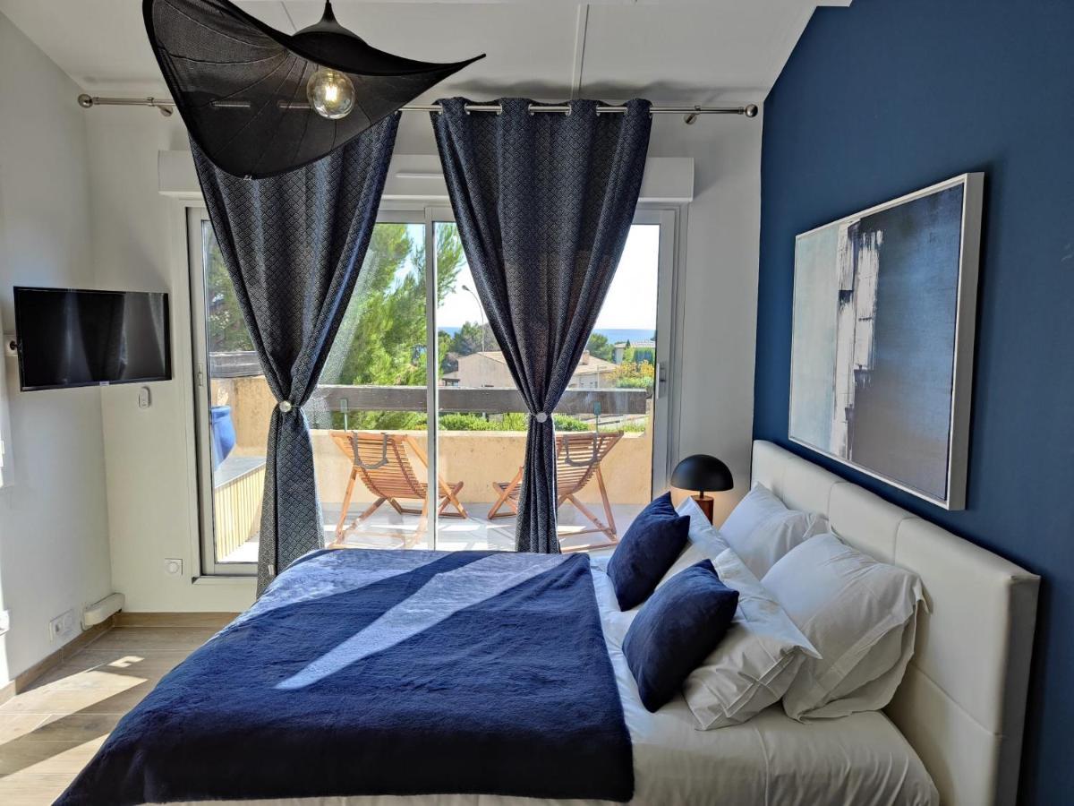 Suites Jm - Les Pins Marines - Jacuzzi & Vue Mer Бандоль Экстерьер фото